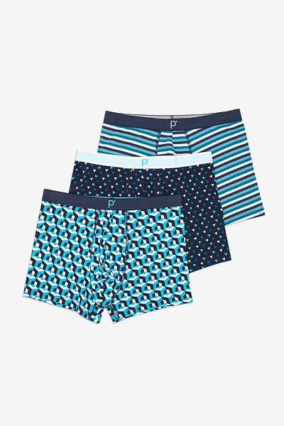Penti Πολύχρωμα Boxers Cube 3 Pack