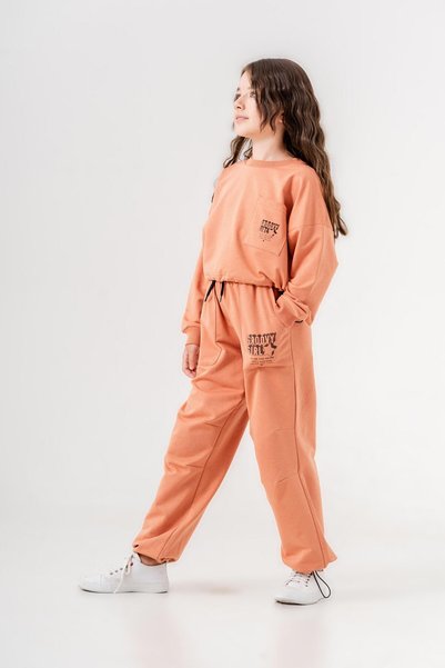 Mışıl Kids GROOVY GİRL Set de trening imprimat pentru fete