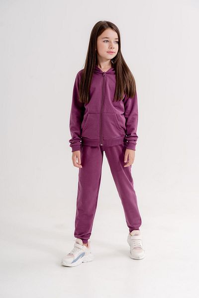 Mışıl Kids Girl's Sports Tracksuit Set - Zippered