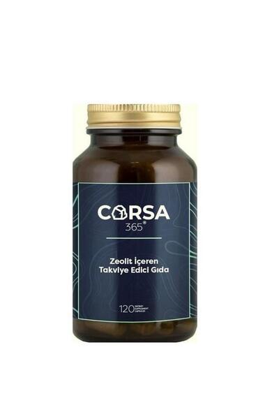 Corsa 365 Aromasız Zeolit Takviye Gıda 120 Kapsül - Yetişkinler için Sağlık D...