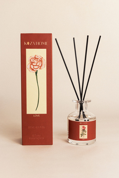 Koza Home Love Oda Kokusu Bambu Çubuklu 120 ML