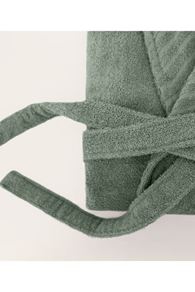 Koza Home Μπουρνούζι Green Dowry - 100% Cotton, Single, Likya 1040a