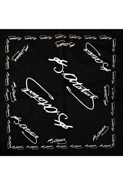 Yuchicly وشاح أتاتورك أسود