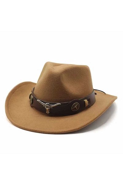 Uniquetrenders Унисекс каубойска шапка Fedora Каубойска шапка Каубойска шапка
