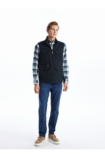 LC Waikiki Standard Fit Stand Collar Men's Hunting Vest
