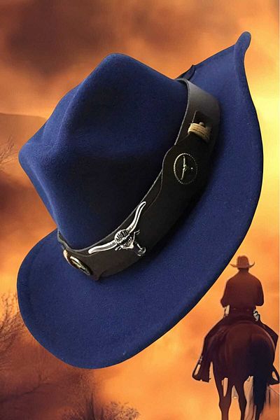 Uniquetrenders Унисекс каубойска шапка Fedora Каубойска шапка Каубойска шапка