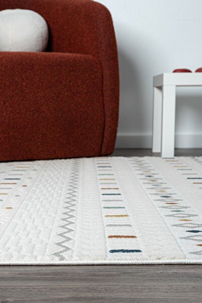 Koza Halı Koza Hayad Lyon Multi Halı A0623A  Salon Oturma Odası Yatak Odası K...