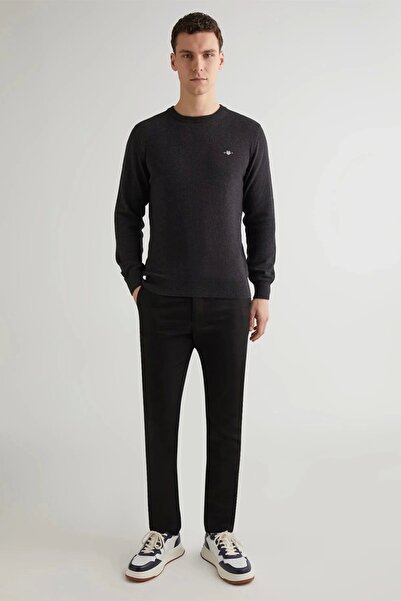 Gant COTTON PANTS Ανδρικό Μαύρο Παντελόνι 1224327T.5