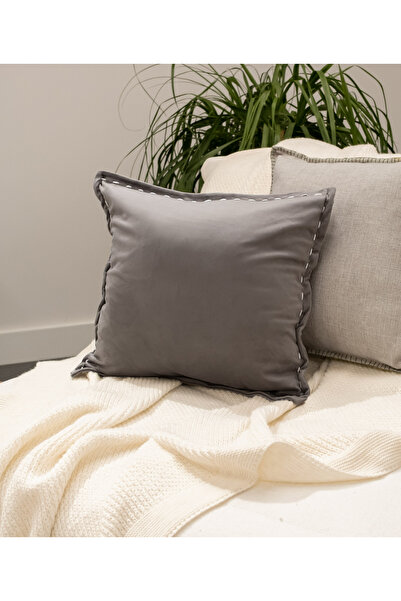 Koza Home Perna din catifea antracit İbiza 43x43 - 5021