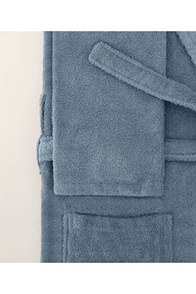 Koza Home Μπουρνούζι Likya Blue Dowry - 100% βαμβάκι, μονό 1041a