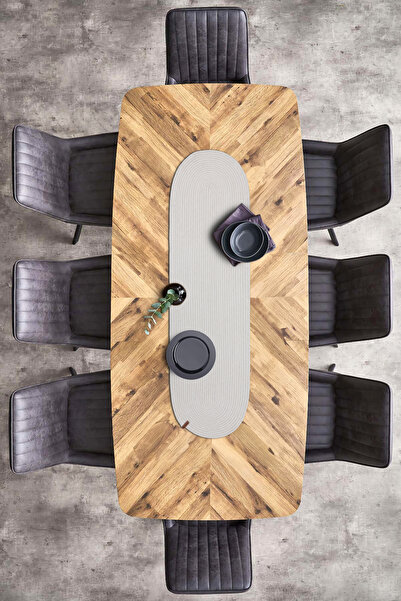 Koza Home Cesta American Service Handmade Cotton Cream Jute Knitted Decorative Plain Runner 37X136Cm