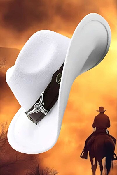 Uniquetrenders Unisex Καουμπόικο καπέλο Fedora Καπέλο καουμπόη Καπέλο καουμπόη