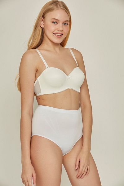 C&City C12016 Seamless Slip Corset White