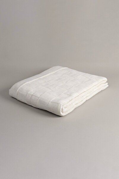 Koza Home Plaid Cream Single Blanket 160x220 15001