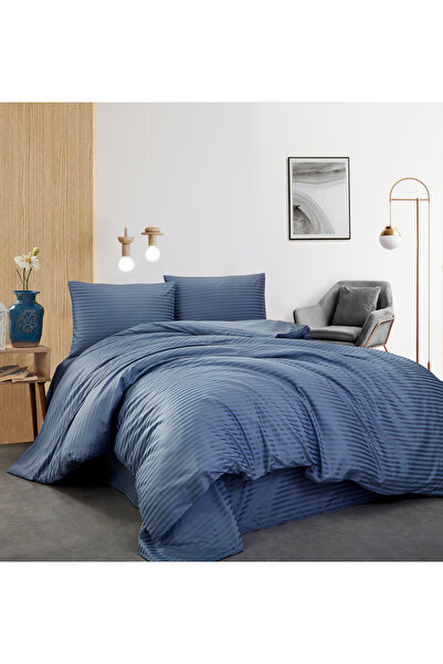 HOME MOD STORE PERSONAL DUBLU 100% BUMBAC 83 ȘIRURI SET PAL DE LUX BUMBAC SATIN