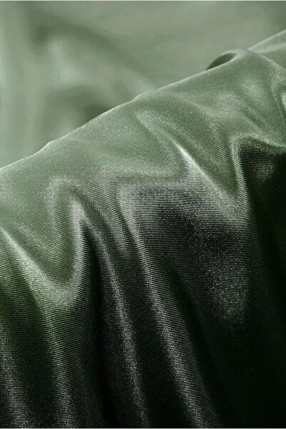pistore Abstract Green Matte Silk Satin Μαξιλαροθήκη 50 X 70 2 Τεμάχια
