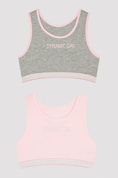 Penti Multicolored Girl's Patterned Sports Bustier