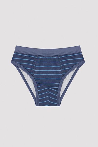 Penti Chiloți 3 piese cu dungi pentru băiat, multicolori