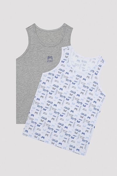 Penti Boy's Game Multicolored 2-Piece Mosque Tank Top