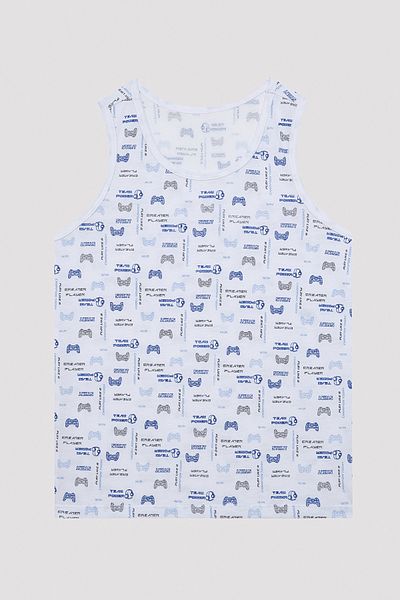 Penti Boy's Game Multicolored 2-Piece Mosque Tank Top