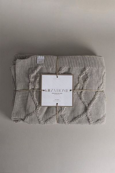 Koza Home Espuma De Mar Mink Single Blanket 160x220 37136