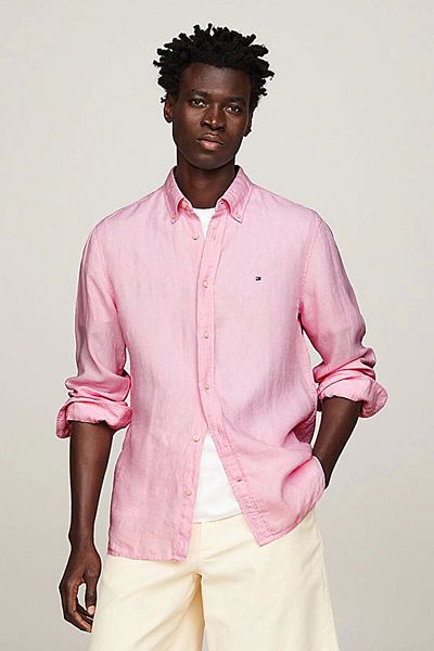 Tommy Hilfiger PIGMENT DYED LI SOLID RF SHIRT