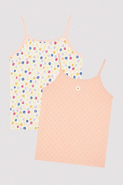 Penti Girl's Happiness 2-pack Cami Undershirt