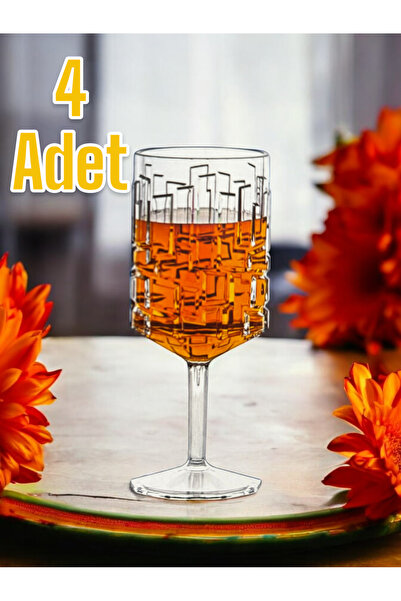 Genel Markalar 4 ADET 200 ML KIRILMAZ KADEH BARDAK , KOKTEYL VE ŞARAP KADEHİ....