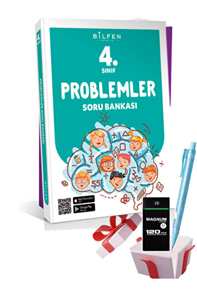 Bilfen Yayıncılık 4. SINIF PROBLEMLER SORU BANKASI + Faber Eğitim Seti