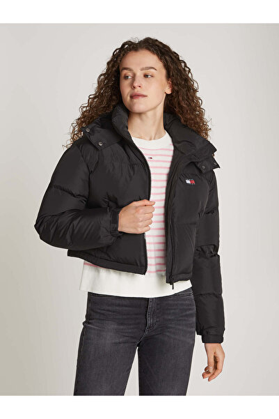 Tommy Hilfiger Tommy Jeans Crp Alaska Kadın Siyah Ceket