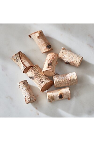 Home Box Lumber Natural Wood Decorative Pouch - 17x4x21 cm