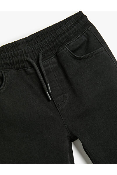 Koton Jeans Jogger Cotton with Elastic Waist Pockets - Jegging Jeans