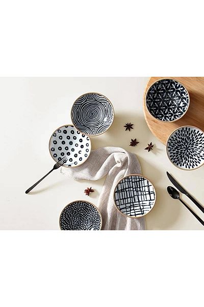 Porland Fractal 6-Piece Multi-Purpose Bowl Set 12cm