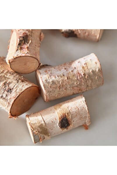 Home Box Lumber Natural Wood Decorative Pouch - 17x4x21 cm