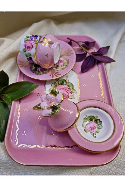 hediye Esterhomedecor - Single Handmade Coffee Cup Set