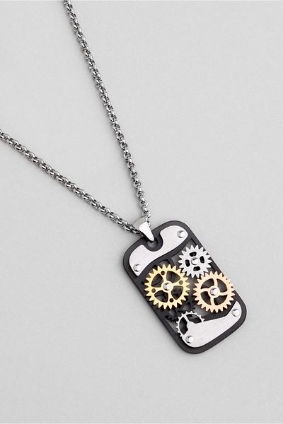 So CHIC... Timeless Effect 50 cm Steel Men's Necklace