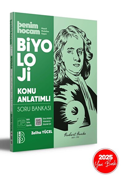 Benim Hocam Yayınları 2025 9. Sınıf Biyoloji Konu Anlatımlı Soru Bankası Benim Hocam Yayınları