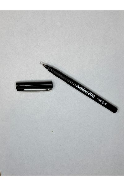 artline 200 Fineliner 0.4mm Felt Tip Pen (3 Pieces)