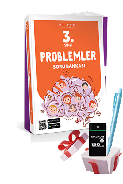 Bilfen Yayıncılık 3. SINIF PROBLEMLER SORU BANKASI + Faber Eğitim Seti