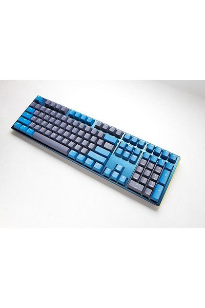 Ducky لوحة مفاتيح الألعاب الميكانيكية One 3 Daybreak كاملة الحجم 100% باللون الأحمر الكرزي باللغة العربية والأمريكية