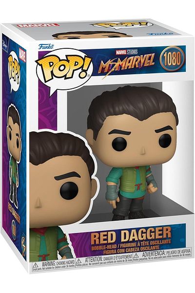 Funko Pop! Marvel: Ms. Marvel - Red Dagger Vinyl Figure