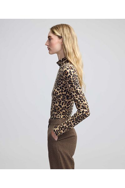 İpekyol Leopard Pattern Bodysuit