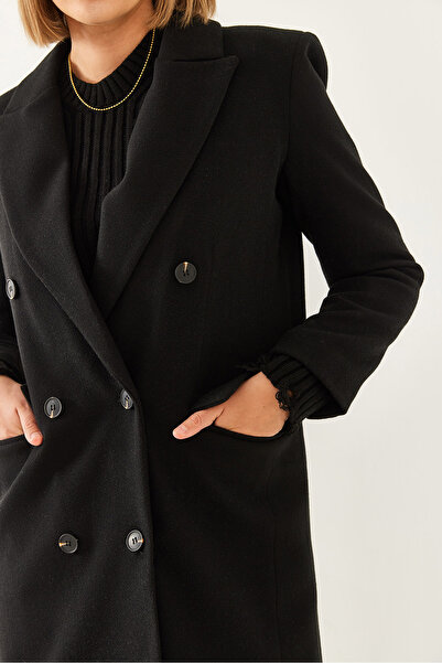 Bianco Lucci Γυναικείο παλτό με κουμπιά 8100 60351082