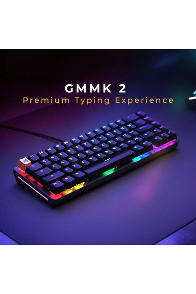 Glorious GMMK2 65% Pre-Built ANSI USA Keyboard - Black