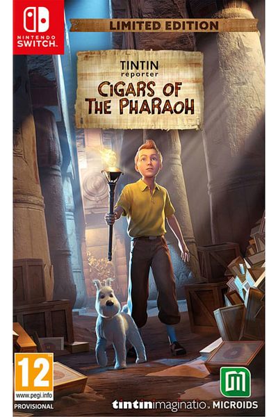 Microids Tintin Reporter The Cigars Of The Pharaoh Limited Edition Switch