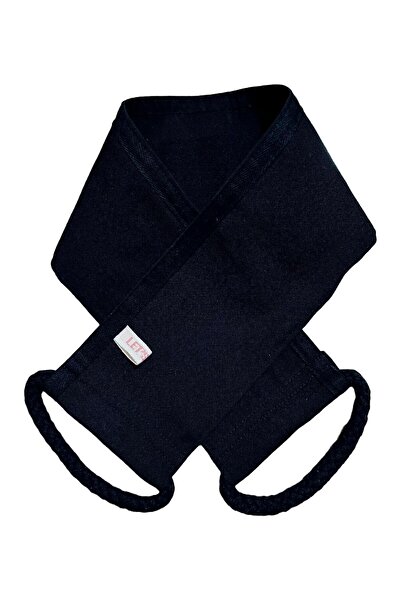 LET'SCRUB Siyah Sırt Banyo Duş Kesesi %100 Floş Ipek Kadın Ve Erkekler Için Peeling 12x80 Cm