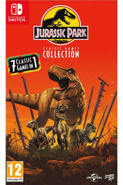 Limited Run Jurassic Park Classic Games Collection Switch