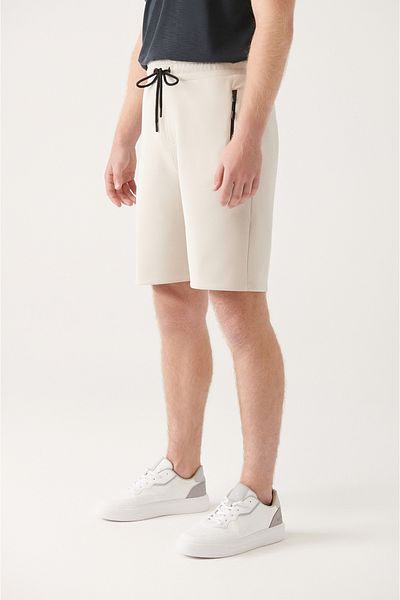 Avva Herren Stone Soft Touch Shorts mit Seitentaschen A31y3603
