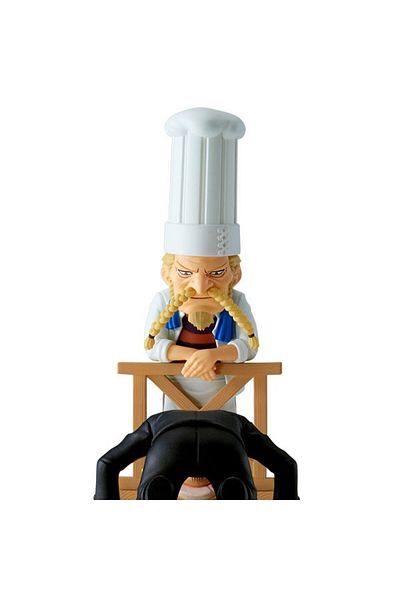 BANDAI Banpresto One Piece World Collectable Figure Log Stories Sanji&Zeff 2 Statue