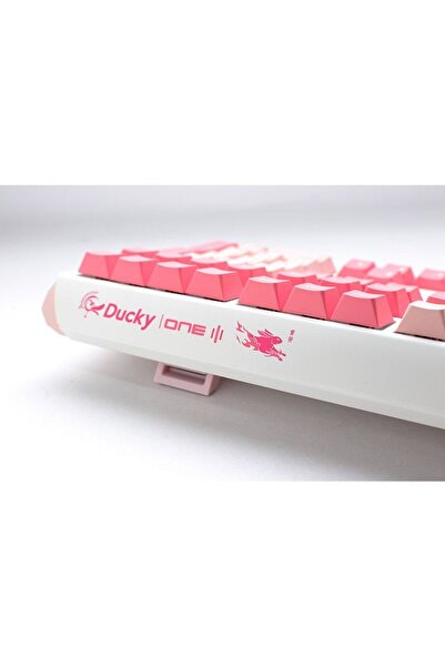 Ducky لوحة مفاتيح الألعاب الميكانيكية One 3 Gossamer Fullsie 100% - لون أزرق كرزي